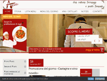 Tablet Screenshot of alfredogastronomia.it